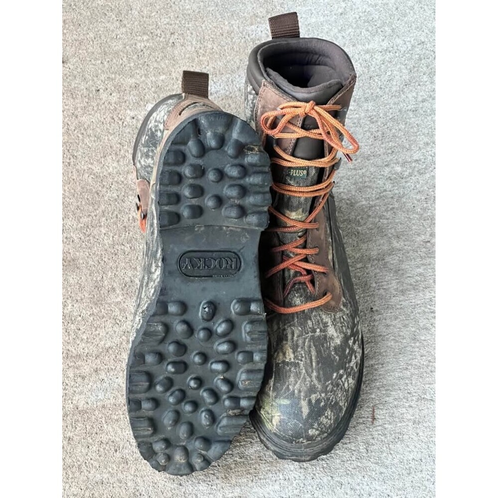 Rocky Cabela’s Dry-Plus 600 Gram Waterproof Hunting Boots Men’s 10.5 - Picture 4 of 7
